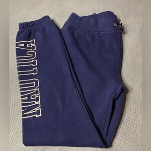 Nautica Navy Sweatpants with Gold Accent Size XL (16)